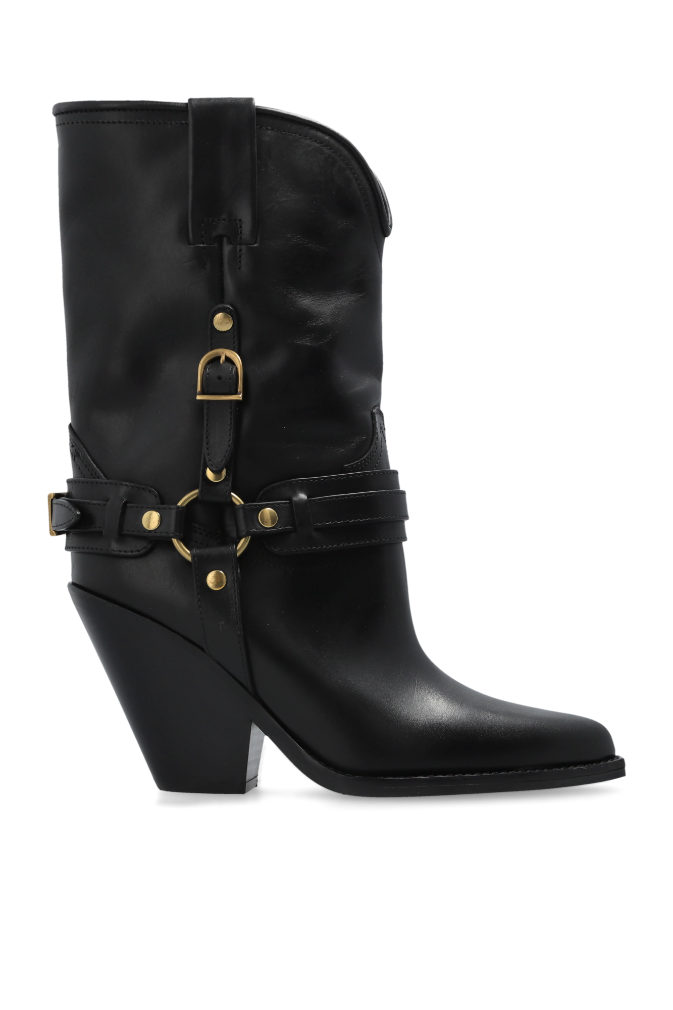 Isabel marant lamsy leather ankle boots hotsell